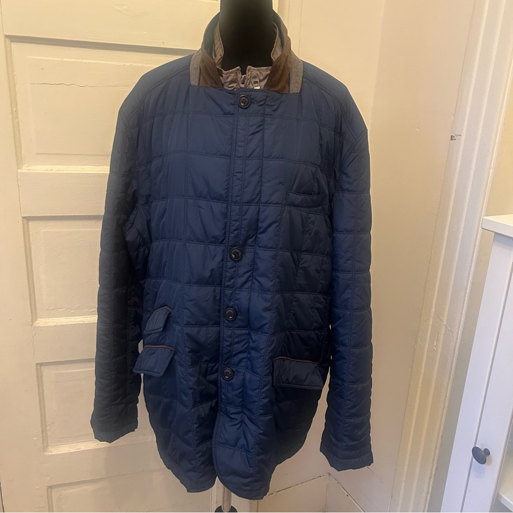 Peter Millar Men's Quilted Car Outdoor Jacket XL Cosy